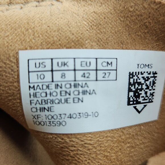 TOMS Ibiza Honey Suede buckle slingback heel Sandals - Picture 4 of 9